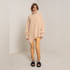 A.L.C. Jasper Rory Oversized Turtleneck Wool Cashmere Sweater
